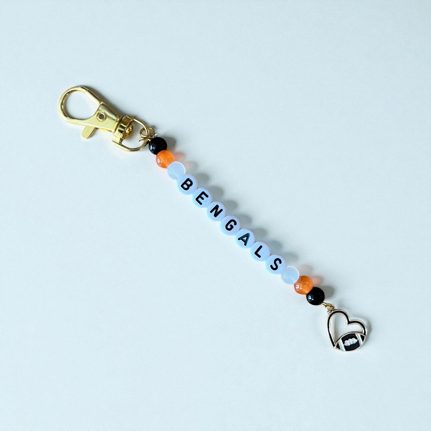 Football Keychains & Zipper Pulls