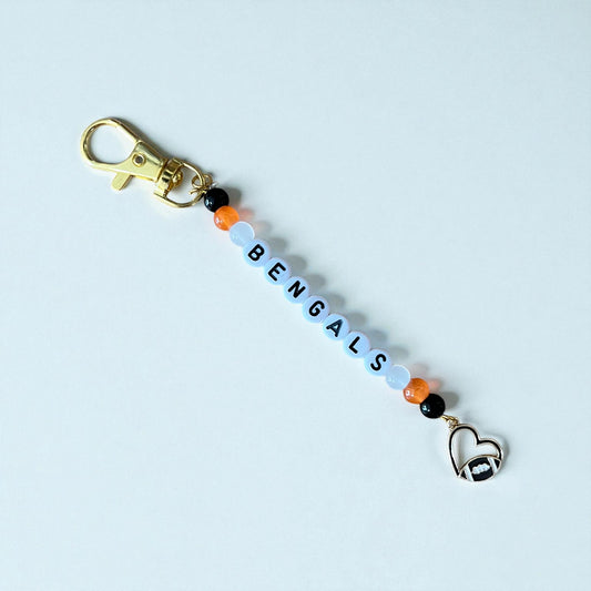 Football Keychains & Zipper Pulls