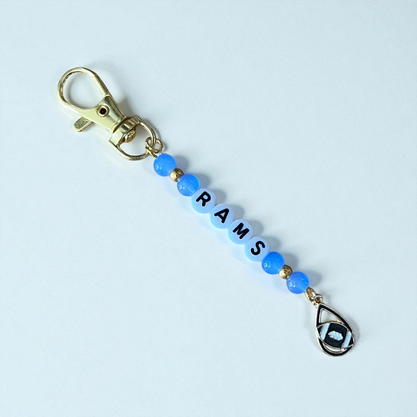 Football Keychains & Zipper Pulls