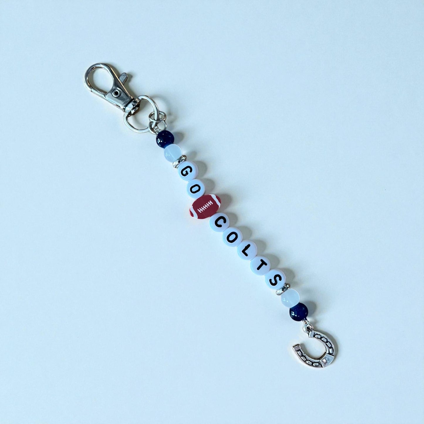Football Keychains & Zipper Pulls
