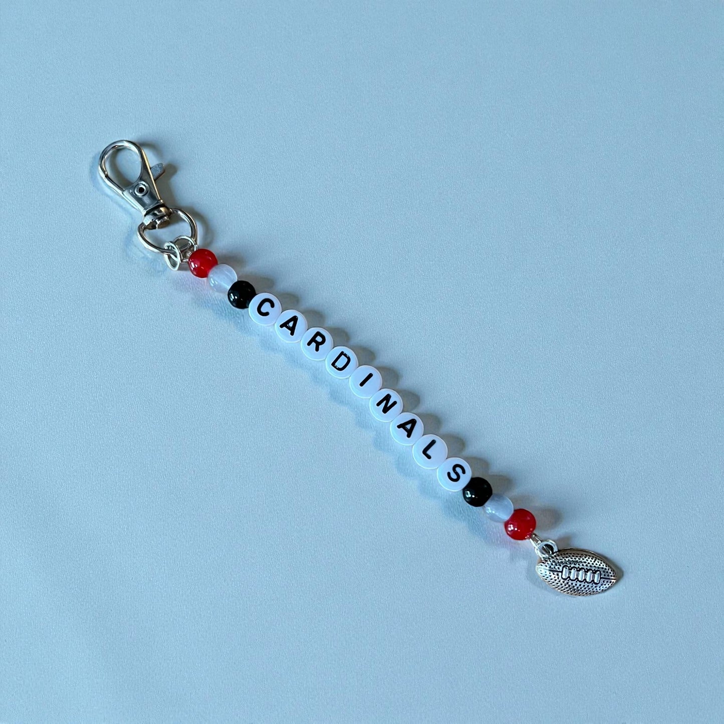 Football Keychains & Zipper Pulls