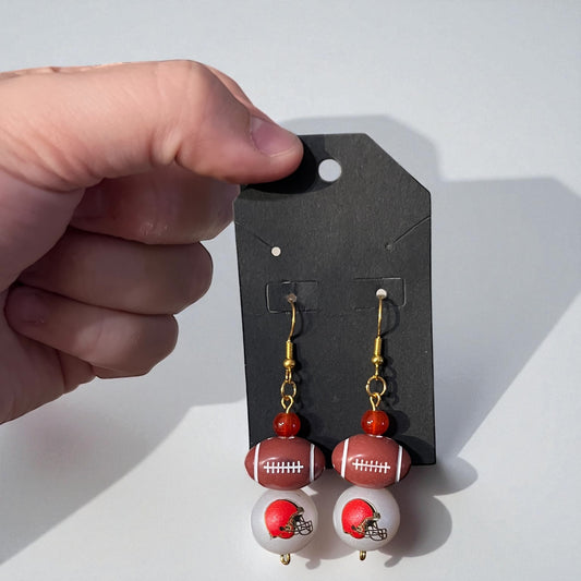 Football Earrings