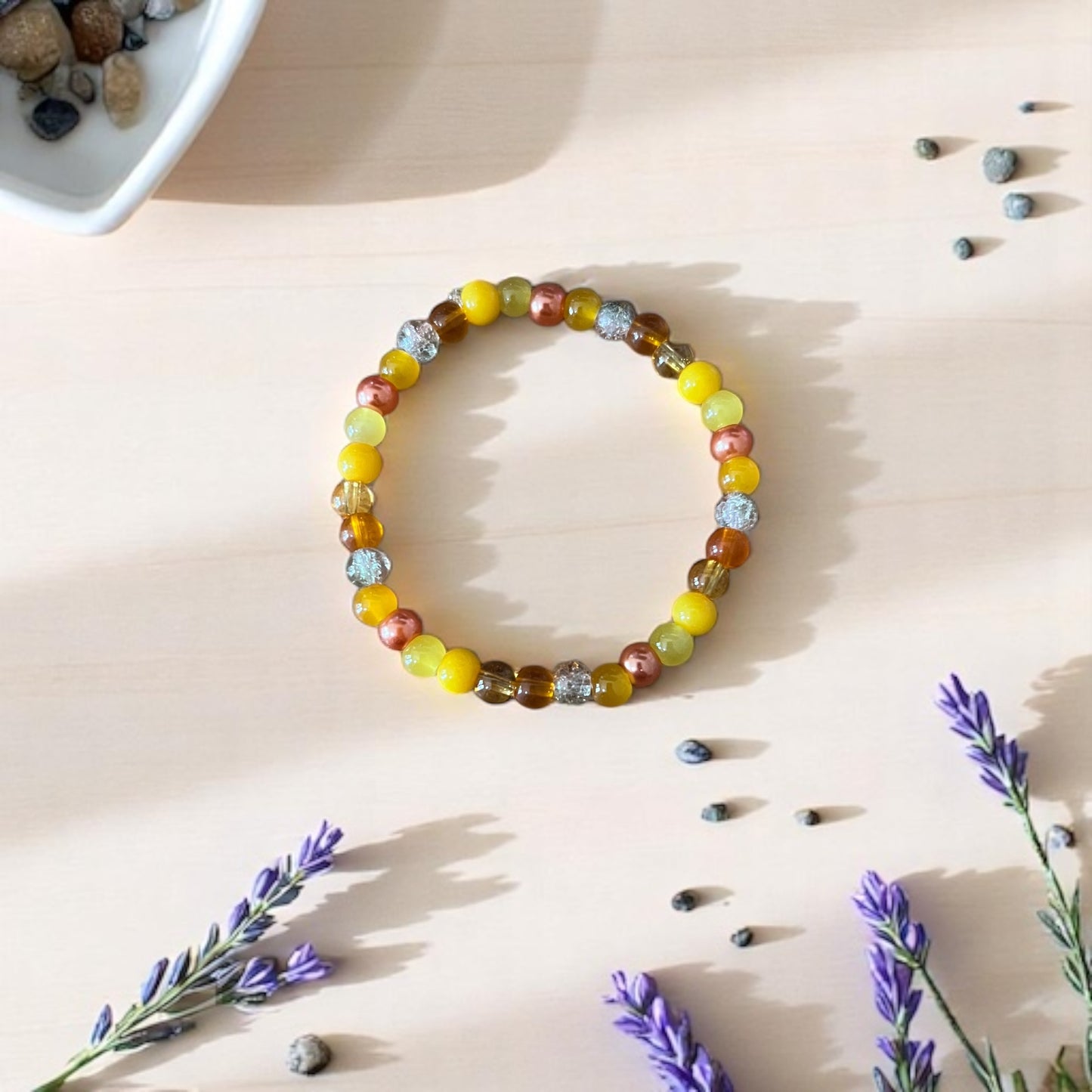 Glass Bead Bracelets By Color