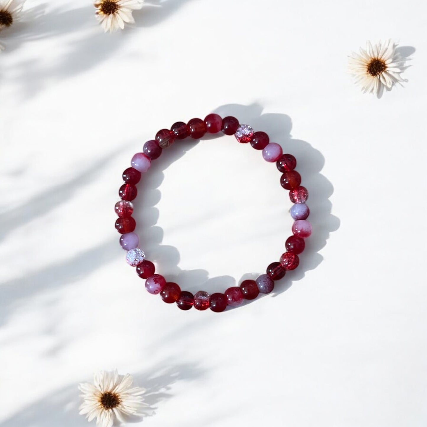 Glass Bead Bracelets By Color
